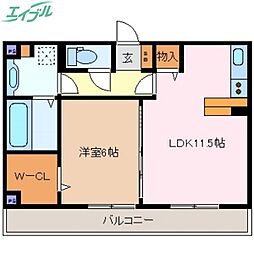 ルミエールYamato 2階