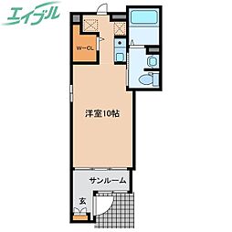間取図画像 ワンルーム