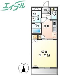 ＳＵＮ　ＢＲＩＧＨＴ さかII 1階/-