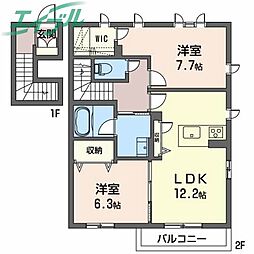 アンビシアII 2階