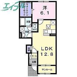 サンクレール B 1階/-