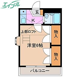 北浜町アパート 1階