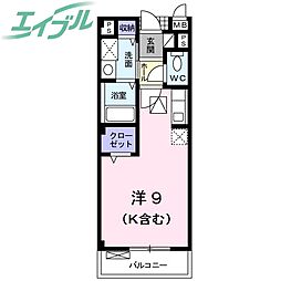 シャトー・アムール 1階