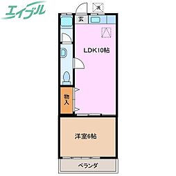 サンリバーハイツ 2階