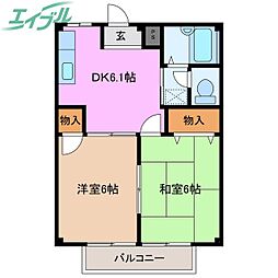シティハイツクロミヤ 2階/-