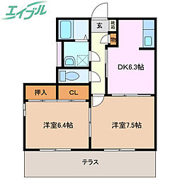 タウンKOMO A棟 1階