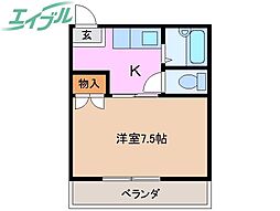 ロイヤル川原町 2階