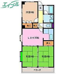 コスモシティ日永 4階/-