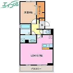エスペランサＳIII　A棟 2階/-