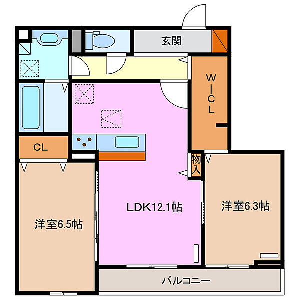 同じ建物の物件間取り写真 - ID:224004718059