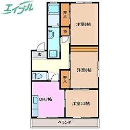 エクセレントSAIKI Ｂ 1階/-