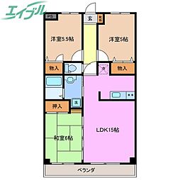 間取図画像 3LDK