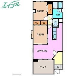 エスポワールII 1階