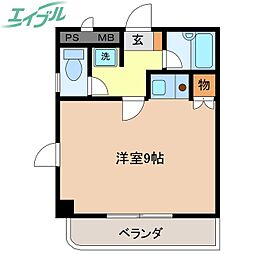 メゾンムツミ50 2階/-