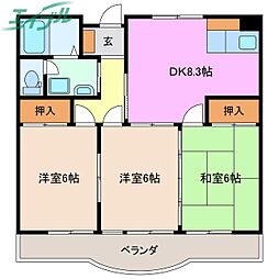 ユーレジデンスサンスター 4階/-