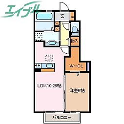 サンシエール中川原　壱番館 1階