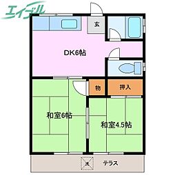 コーポ石塚 1階/-