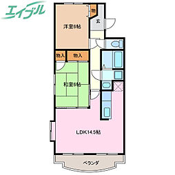 エクセレンスローベン 4階/-