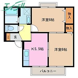 サニーコート黒宮 2階/-