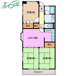 コスモシティ日永 4階/-