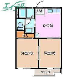 フレグランススターハイツ A棟 1階/-