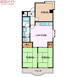 エスポア菰野 4階/-