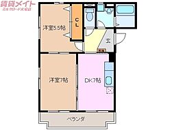 ボヌールシャトウ 2階