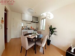 ホクト　A 1階2DKのリビング/ダイニング