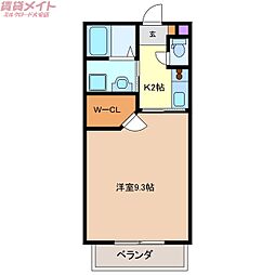 プチキャッスルII 2階