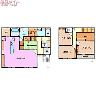 間取り：224007740595