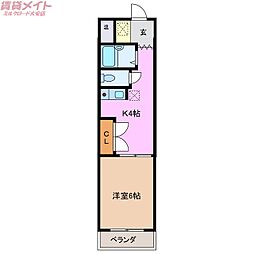 コーポラスチヨダ A棟 4階/-