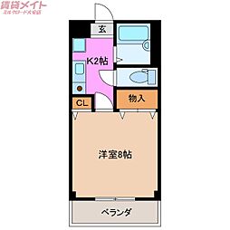 メゾン・シグナス大安II 2階/-