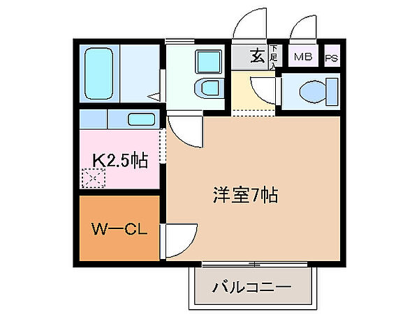 同じ建物の物件間取り写真 - ID:224004800382