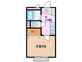 リッツ白梅2 103 ｜ 三重県四日市市室山町（賃貸マンション1K・1階・21.29㎡） その2