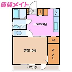 ノーブル松本 2階