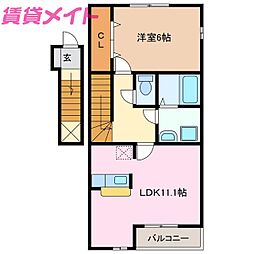 クレール笹川 2階