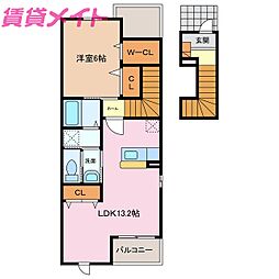 プリマヴェ−ル 2階