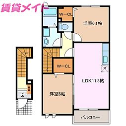 アル　グランＡ 2階