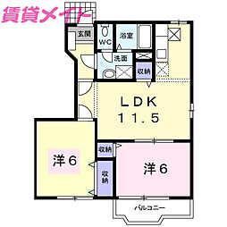 シャトーブランII 1階