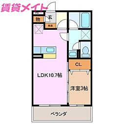 マンションマルカ サウス 3階/-