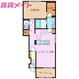 イーグレットB 1階