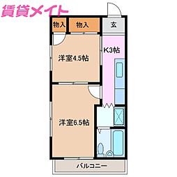 クガハウス 2階/-