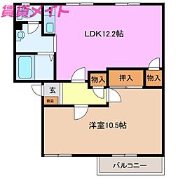 グランシャリオ日永西 C棟 1階