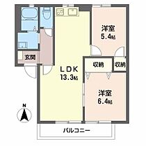 三重県鈴鹿市西条７丁目（賃貸アパート1LDK・1階・53.11㎡） その2