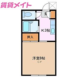 近鉄鈴鹿線 三日市駅 徒歩17分