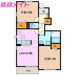伊勢鉄道 玉垣駅 徒歩15分