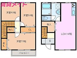近鉄鈴鹿線 三日市駅 徒歩13分