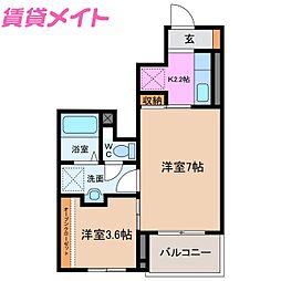 伊勢鉄道 玉垣駅 徒歩17分