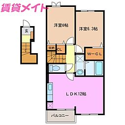 近鉄名古屋線 伊勢若松駅 徒歩5分