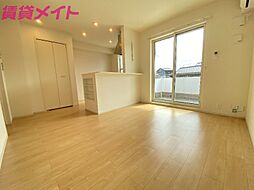 近鉄名古屋線 伊勢若松駅 徒歩9分の賃貸アパート 1階1LDKのリビング/ダイニング